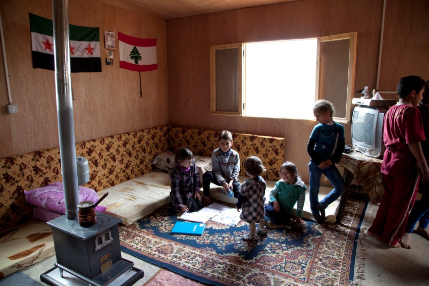 E.Dorfman/2013/Lebanon/Syrian refugees being hosted in Lebanon