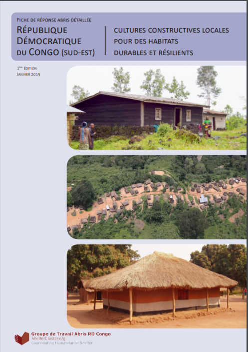 Example of a cluster output: study on local construction techniques using local materials